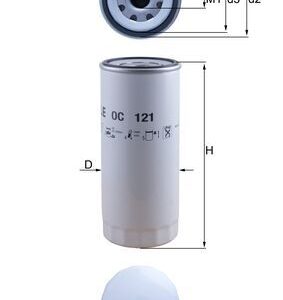 Filtru ulei MERCEDES-BENZ ACTROS MP2 / MP3 3348 A diesel 476 cai KNECHT OC 121