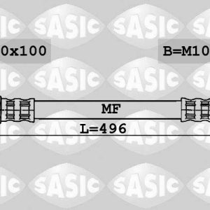 Furtun frana MERCEDES-BENZ A-CLASS (W169) E-CELL (169.090) electric 68 cai SASIC 6606039