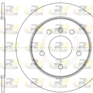 Disc frana MERCEDES-BENZ A-CLASS (W168) A 210 (168.035, 168.135) benzina 140 cai ROADHOUSE 6831.00