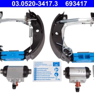 Set saboti frana MERCEDES-BENZ A-CLASS (W168) A 160 CDI (168.006) diesel 75 cai ATE 03.0520-3417.3