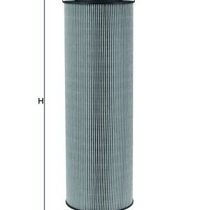 Filtru aer MERCEDES-BENZ A-CLASS (W168) A 170 CDI (168.009, 168.109) diesel 95 cai KNECHT LX 791