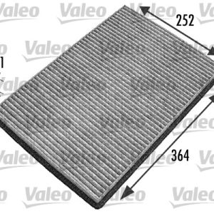 Filtru polen MERCEDES-BENZ A-CLASS (W168) A 190 (168.032, 168.132) benzina 125 cai VALEO 698744