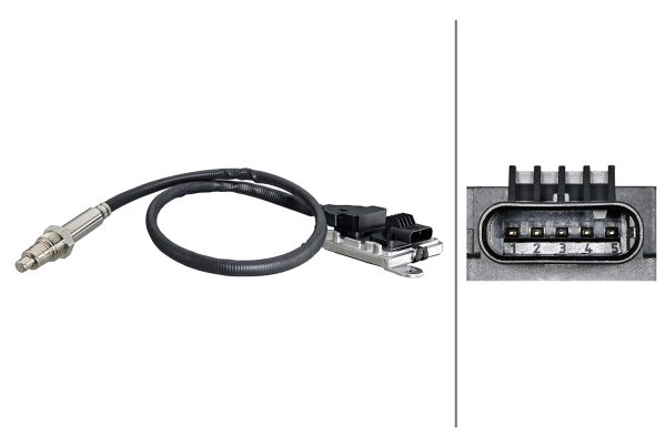 Senzor NOx Catalizator NOx MERCEDES-BENZ A-CLASS limuzina (V177) A 180 d (177.103) diesel 116 cai HELLA 6PN 358 307-161