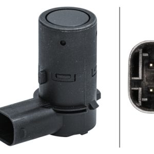 Sensor ajutor parcare MERCEDES-BENZ A-CLASS (W169) A 200 TURBO (169.034, 169.334) benzina 193 cai HELLA 6PX 358 141-391