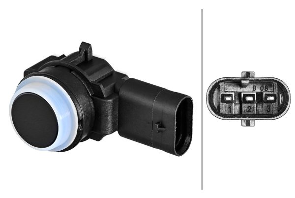 Sensor ajutor parcare MERCEDES-BENZ A-CLASS (W176) A 220 CDI (176.003) diesel 163 cai HELLA 6PX 358 270-451