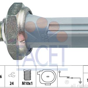 Senzor presiune ulei MERCEDES-BENZ A-CLASS (W169) A 200 TURBO (169.034, 169.334) benzina 193 cai FACET 7.0176