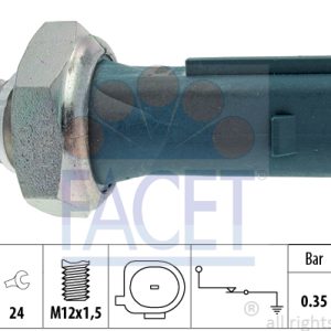 Senzor presiune ulei MERCEDES-BENZ A-CLASS (W169) A 170 (169.032, 169.332) benzina 116 cai FACET 7.0177