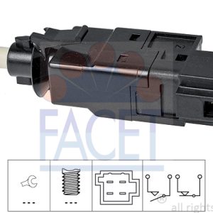 Comutator lumini frana MERCEDES-BENZ A-CLASS (W168) A 170 CDI (168.008) diesel 90 cai FACET 7.1260