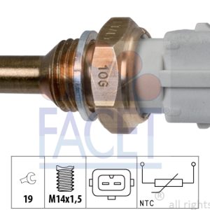 Senzor temperatura lichid de racire MERCEDES-BENZ ACTROS 2543, 2543 L diesel 428 cai FACET 7.3126