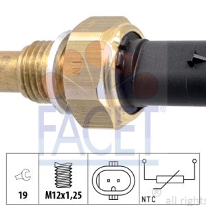 Senzor temperatura combustibil MERCEDES-BENZ A-CLASS (W176) A 220 CDI (176.003) diesel 170 cai FACET 7.3338