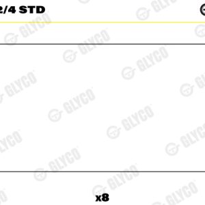 Cuzineti biela MERCEDES-BENZ ACCELO 710 diesel 109 cai GLYCO 71-3572/4 STD