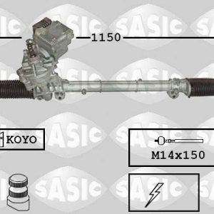 Caseta directie MERCEDES-BENZ A-CLASS (W169) A 160 CDI (169.006, 169.306) diesel 82 cai SASIC 7176061