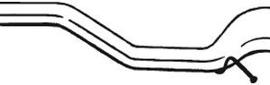 Racord evacuare MERCEDES-BENZ A-CLASS (W169) A 160 CDI (169.006, 169.306) diesel 82 cai BOSAL 810-429