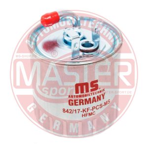 Filtru combustibil MERCEDES-BENZ A-CLASS (W168) A 160 CDI (168.007) diesel 60 cai MASTERSPORT GERMANY 842/17-KF-PCS-MS