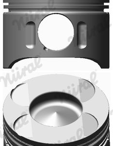 Piston MERCEDES-BENZ M-CLASS (W163) ML 270 CDI (163.113) diesel 163 cai NURAL 87-117900-00