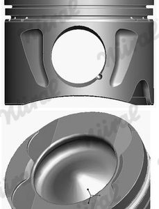 Piston MERCEDES-BENZ A-CLASS (W176) A 200 CDI / d (176.008) diesel 136 cai NURAL 87-433405-00