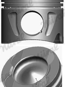 Piston MERCEDES-BENZ A-CLASS (W176) A 180 CDI (176.007) diesel 109 cai NURAL 87-433407-00