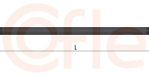 Furtun frana MERCEDES-BENZ A-CLASS (W168) A 160 (168.033, 168.133) benzina 102 cai COFLE 92.BH.ME014