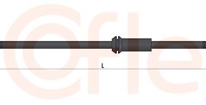 Furtun frana MERCEDES-BENZ A-CLASS (W176) A 250 4-matic (176.051) benzina 218 cai COFLE 92.BH.ME064