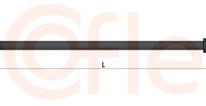 Furtun frana MERCEDES-BENZ A-CLASS (W176) A 200 CDI (176.001) diesel 136 cai COFLE 92.BH.ME069