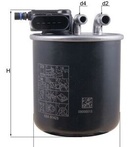 Filtru combustibil MERCEDES-BENZ A-CLASS (W176) A 160 CDI / d (176.011) diesel 90 cai KNECHT KL 942