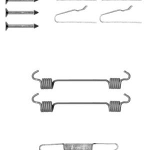 Set accesorii saboti frana parcare MERCEDES-BENZ M-CLASS (W163) ML 270 CDI (163.113) diesel 163 cai TEXTAR 97034600