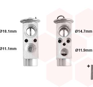 Supapa expansiune clima MERCEDES-BENZ A-CLASS (W169) A 200 TURBO (169.034, 169.334) benzina 193 cai VAN WEZEL 30001461