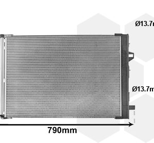 Condensator climatizare MERCEDES-BENZ A-CLASS (W176) A 200 CDI / d 4-matic (176.002) diesel 136 cai VAN WEZEL 30015701