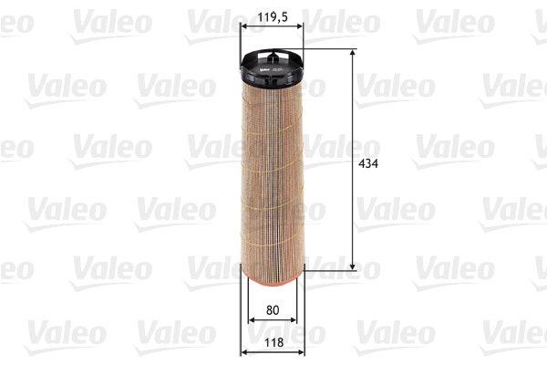Filtru aer MERCEDES-BENZ A-CLASS (W169) A 180 CDI (169.007, 169.307) diesel 109 cai VALEO 585670
