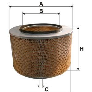 Filtru aer MERCEDES-BENZ ACTROS 1843, 1843 L diesel 428 cai FILTRON AM 465/1