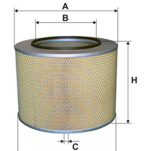 Filtru aer MERCEDES-BENZ ACTROS 3353 K diesel 530 cai FILTRON AM 465/2