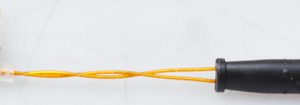 Senzor de avertizare uzura placute de frana MERCEDES-BENZ A-CLASS (W169) E-CELL (169.090) electric 68 cai DENCKERMANN B170005