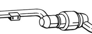 Catalizator MERCEDES-BENZ M-CLASS (W163) ML 270 CDI (163.113) diesel 163 cai BOSAL 090-412