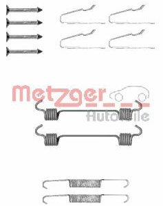 Set accesorii saboti frana parcare MERCEDES-BENZ M-CLASS (W163) ML 270 CDI (163.113) diesel 163 cai METZGER 105-0808