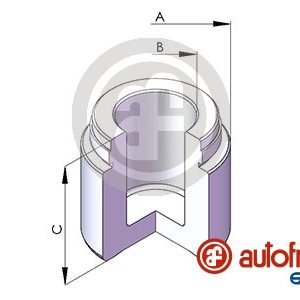 Piston etrier frana MERCEDES-BENZ M-CLASS (W163) ML 270 CDI (163.113) diesel 163 cai AUTOFREN SEINSA D025486