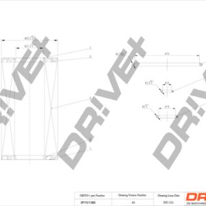 Filtru ulei MERCEDES-BENZ M-CLASS (W163) ML 270 CDI (163.113) diesel 163 cai DRIVE DP1110.11.0052