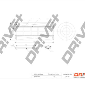 Filtru ulei MERCEDES-BENZ A-CLASS (W169) A 180 CDI (169.007, 169.307) diesel 109 cai DRIVE DP1110.11.0121