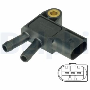 Senzor presiune gaze evacuare MERCEDES-BENZ A-CLASS (W176) A 220 d 4-matic (176.005) diesel 177 cai DELPHI DPS00013
