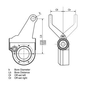 Reglaj parghie sistem franare MERCEDES-BENZ ACTROS 1831 AK diesel 313 cai DT SPARE PARTS 4.64232
