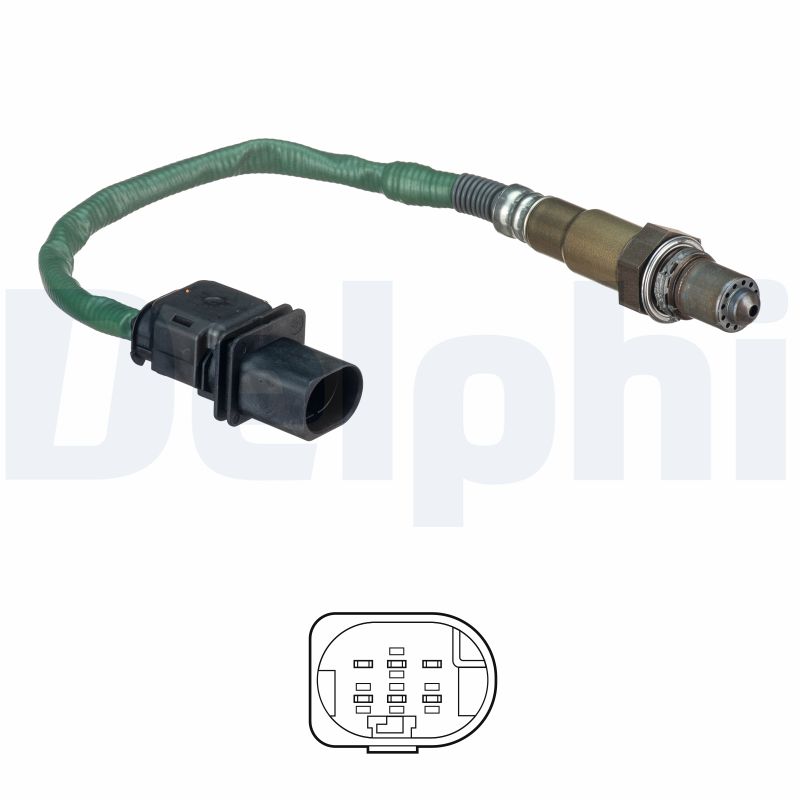 Sonda Lambda MERCEDES-BENZ A-CLASS (W169) A 160 CDI (169.006, 169.306) diesel 82 cai DELPHI ES20551-12B1
