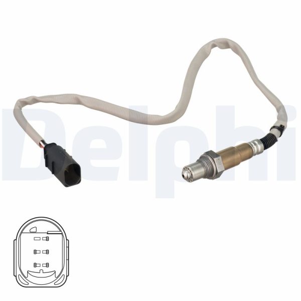 Sonda Lambda MERCEDES-BENZ A-CLASS (W176) A 200 CDI / d (176.008) diesel 136 cai DELPHI ES21074-12B1