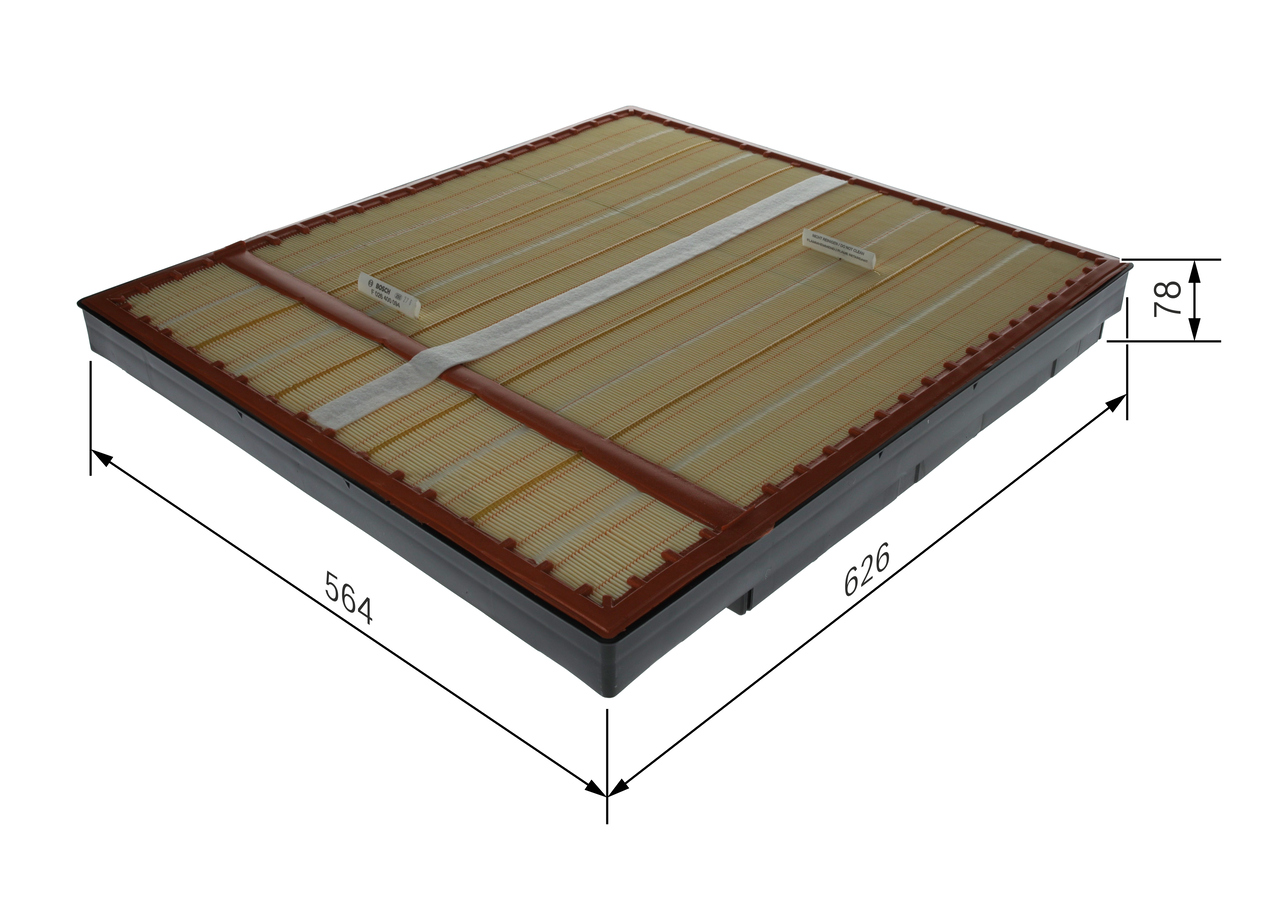 Filtru aer MERCEDES-BENZ ACTROS 3353 K diesel 530 cai BOSCH F 026 400 094