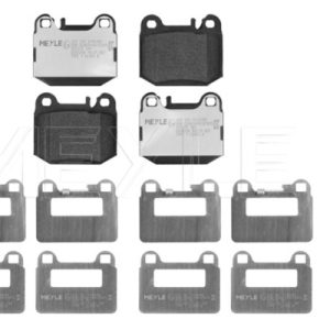 Placute frana MERCEDES-BENZ M-CLASS (W163) ML 270 CDI (163.113) diesel 163 cai MEYLE 025 231 5715/PD