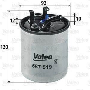 Filtru combustibil MERCEDES-BENZ A-CLASS (W168) A 160 CDI (168.006) diesel 75 cai VALEO 587519