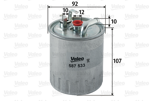 Filtru combustibil MERCEDES-BENZ A-CLASS (W168) A 170 CDI (168.009, 168.109) diesel 95 cai VALEO 587533