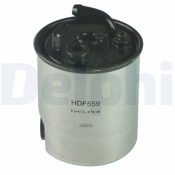 Filtru combustibil MERCEDES-BENZ A-CLASS (W168) A 170 CDI (168.008) diesel 90 cai DELPHI HDF559