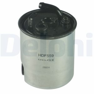 Filtru combustibil MERCEDES-BENZ A-CLASS (W168) A 170 CDI (168.009, 168.109) diesel 95 cai DELPHI HDF559