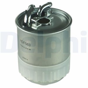 Filtru combustibil MERCEDES-BENZ A-CLASS (W169) A 160 CDI (169.006, 169.306) diesel 82 cai DELPHI HDF563