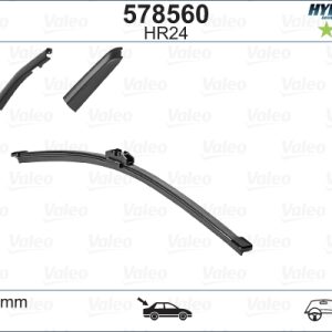 Lamela stergator MERCEDES-BENZ A-CLASS (W176) A 200 CDI (176.001) diesel 136 cai VALEO 578560