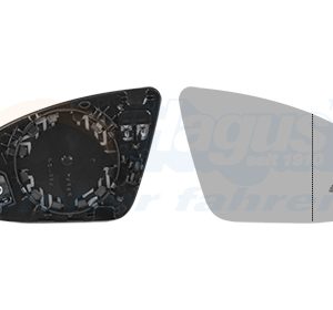 Sticla oglinda retrovizoare exterioara MERCEDES-BENZ A-CLASS (W177) A 200 (177.087) benzina 163 cai VAN WEZEL 2946836